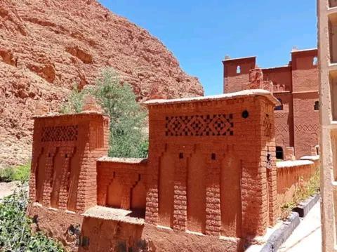 Riad Atlas Berbere Boumalne Exteriör bild
