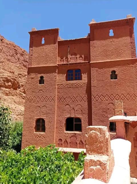 Riad Atlas Berbere Boumalne Exteriör bild